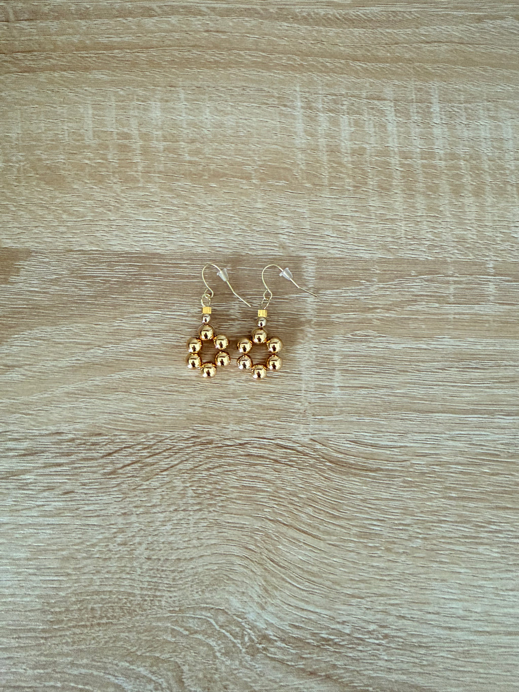 Ensemble en or plaqué 14k avec pendentif intégré