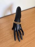 Bracelet en or plaqué 14k 4 mm et 6 mm