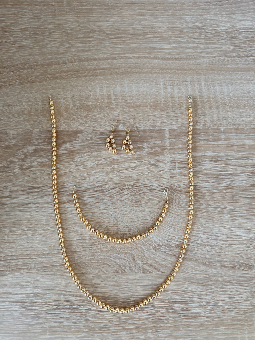 Ensemble en or plaqué 14k