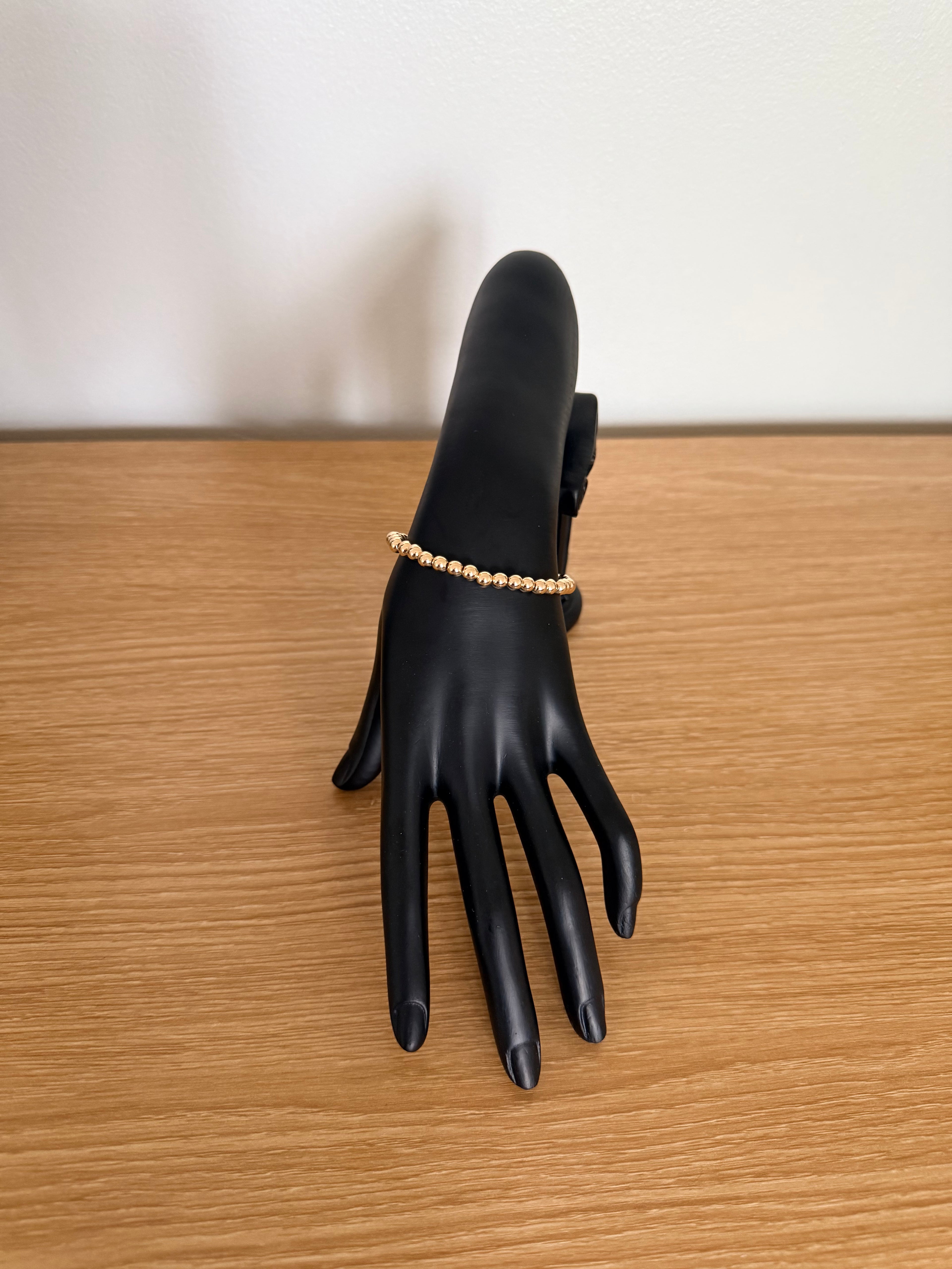 Bracelet en or plaqué 14k