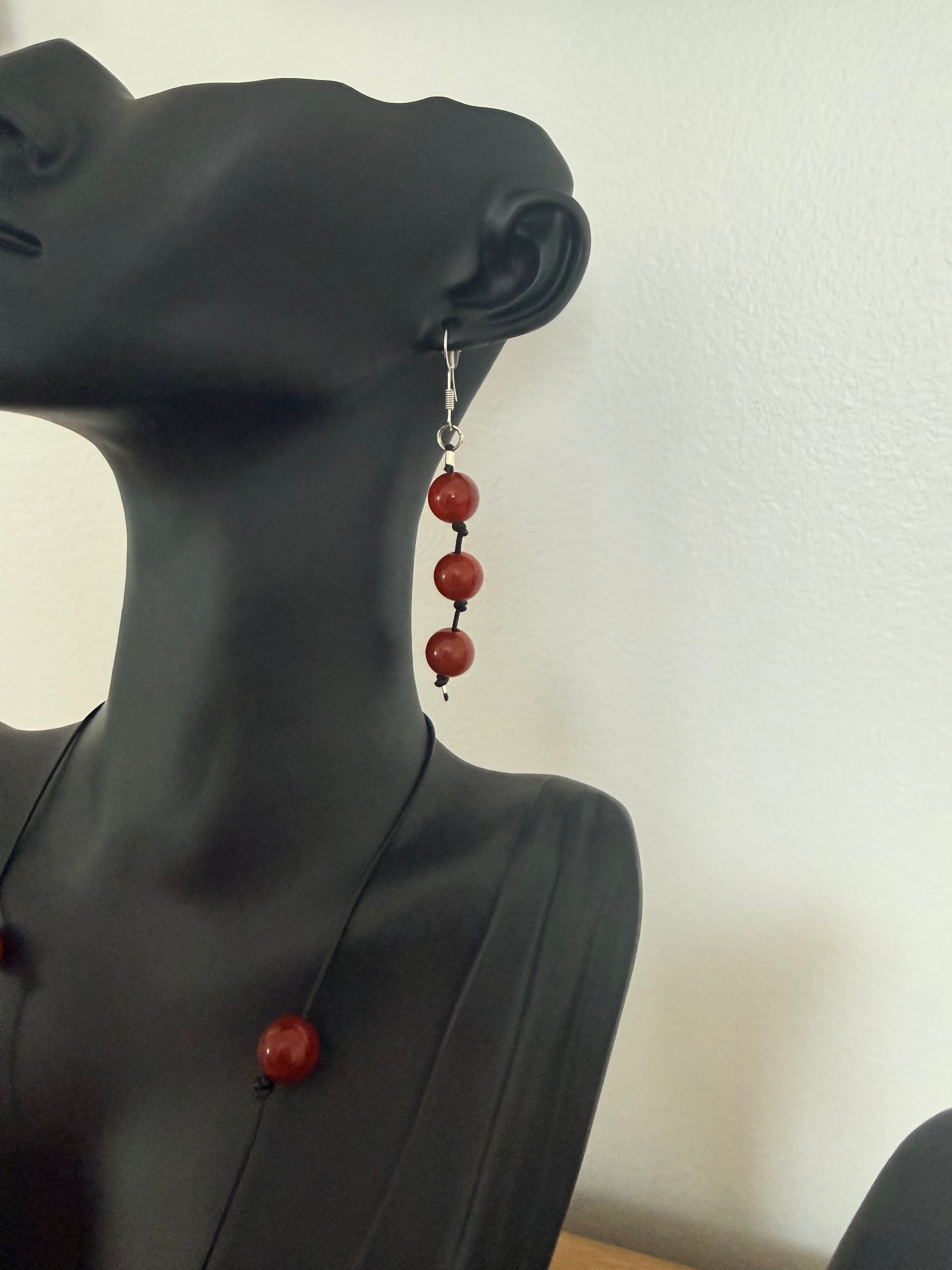 Ensemble en Cornaline